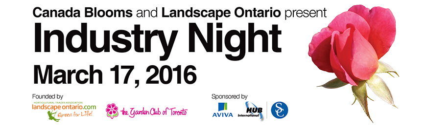 Canada Blooms Industry Night March 17, 2016